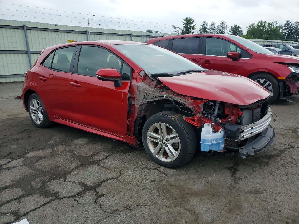 2021 Toyota Corolla VIN JTND4MBE9M3115864 COPART salvage auction — FRONT END, PA - CERTIFICATE OF SALVAGE, sold $5,500 on 2026-07-31 (photo 4)
