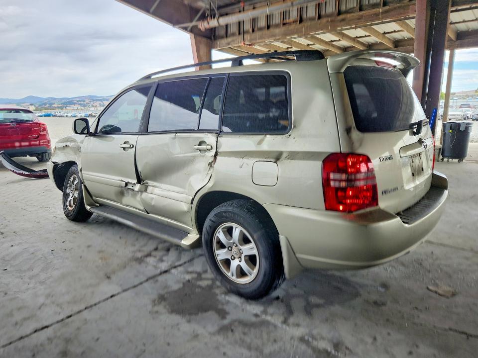 2003 Toyota Highlander VIN JTEHF21A130142152 COPART salvage auction — SIDE, Ca - Dis/Dlr/Exp Clean W/Salv Hist, sold $525 on 2026-07-30 (photo 2)