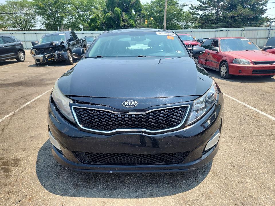 2015 Kia Optima VIN 5XXGN4A7XFG355154 COPART salvage auction — REAR END, OH - CERT OF TITLE-SALVAGE, sold $350 on 2026-07-22 (photo 5)