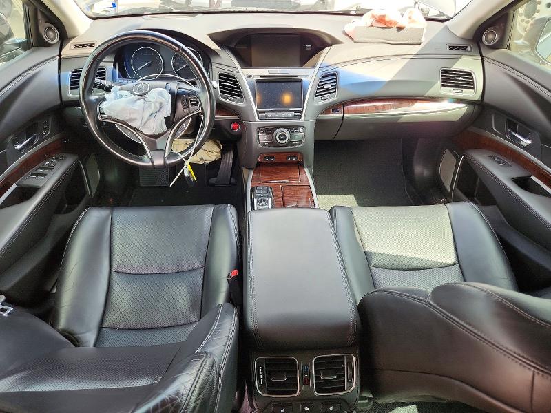 2017 Acura RLX VIN JH4KC2F92HC000124 COPART salvage auction — FRONT END, Salvage Title, sold $3,050 on 2026-07-23 (photo 8)