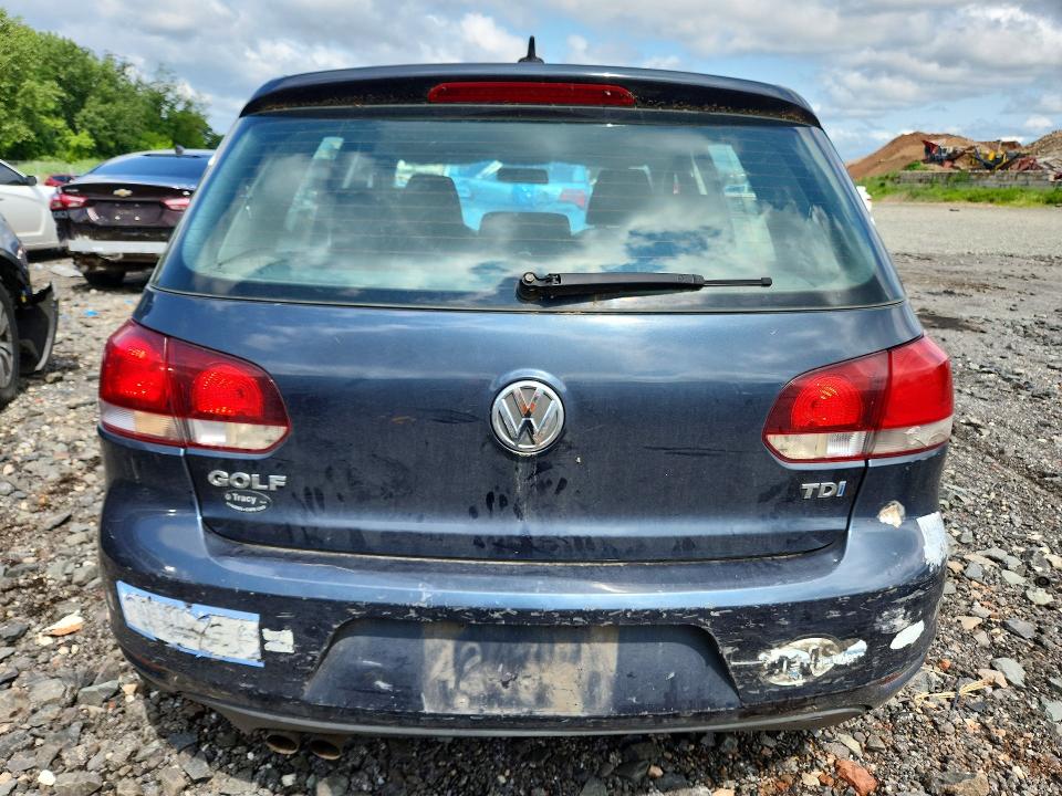 2012 Volkswagen Golf VIN WVWNM7AJ4CW160541 COPART salvage auction — FRONT END, Ma - Certificate Of Title, sold $475 on 2026-08-13 (photo 6)