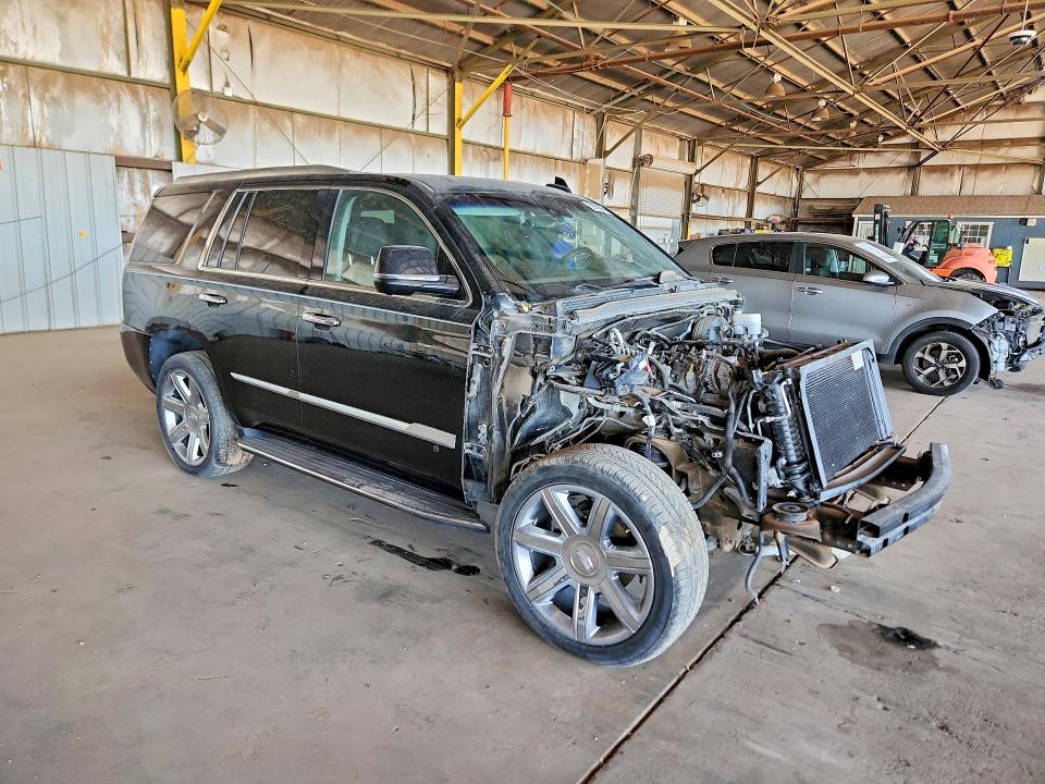 2019 Cadillac Escalade VIN 1GYS3BKJ2KR104063 COPART salvage auction — FRONT END, AZ - CERT OF TITLE - SALVAGE, sold $1,150 on 2026-08-31 (photo 4)