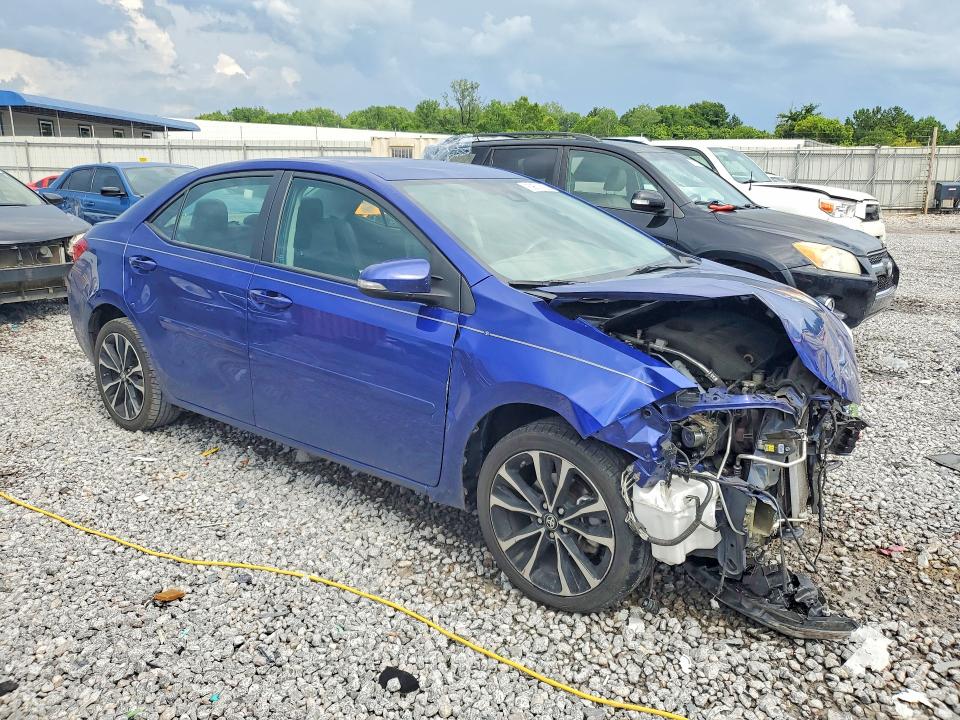 2018 Toyota Corolla VIN 5YFBURHEXJP793025 COPART salvage auction — FRONT END, AL - CERT OF TITLE-SALVAGE TITLE, sold $250 on 2026-07-28 (photo 4)
