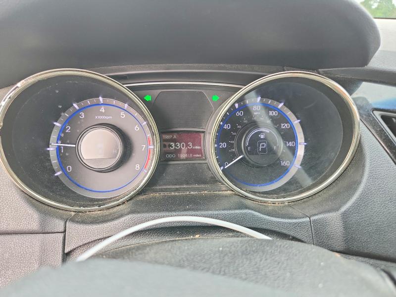 2013 Hyundai Sonata VIN 5NPEC4AC9DH725683 COPART salvage auction — FRONT END, Pa - Certificate Of Salvage, sold $575 on 2026-07-14 (photo 9)