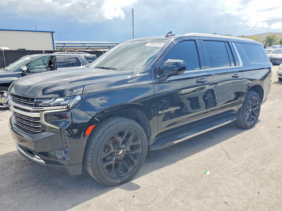 2021 Chevrolet VIN 1GNSCCKT5MR462331 COPART salvage auction — MINOR DENT/SCRATCHES, Fl - Certificate Of Title (P), sold $21,700 on 2026-07-27 (photo 1)