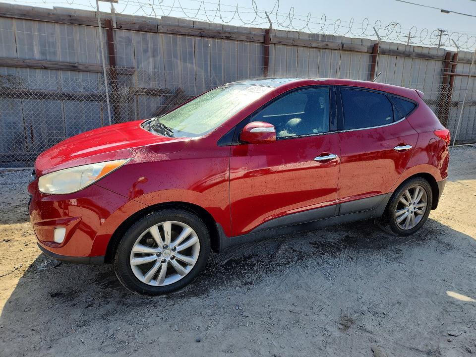 2012 Hyundai Tucson VIN KM8JU3AC9CU358158 COPART salvage auction — MINOR DENT/SCRATCHES, Ca - Dis/Dlr/Exp Only Clean Title, sold $1,100 on 2026-07-27 (photo 1)
