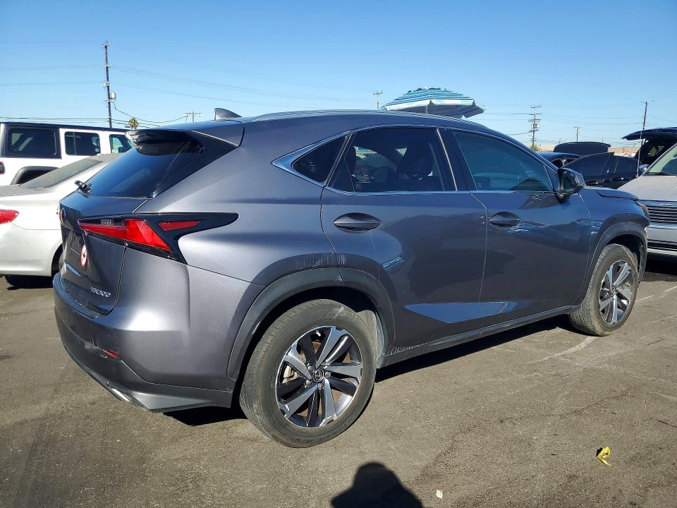 2019 Lexus Nx VIN JTJBARBZ0K2187265 COPART salvage auction — FRONT END, Ca - Salvage Certificate, sold $7,700 on 2026-07-20 (photo 3)