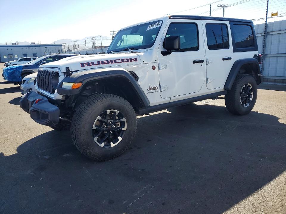 2025 Jeep Wrangler / VIN 1C4PJXFN2SW527397 COPART salvage auction — FRONT END, Nv - Dis/Dlr/Exp Only Clean Title, sold $22,900 on 2026-07-27 (photo 1)