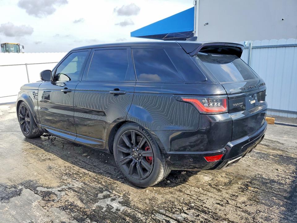 2021 Land rover Range rover sport VIN SALWS2RU6MA794470 COPART salvage auction — NORMAL WEAR, Fl - Cert Of Title-Rebuilt (P), sold $6,200 on 2026-07-31 (photo 2)