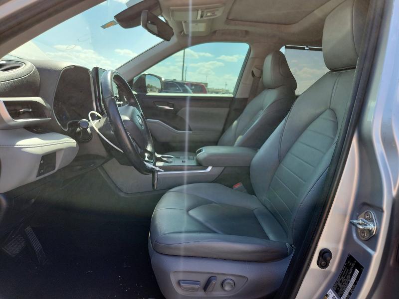 2020 Toyota Highlander VIN 5TDGARAH2LS500215 COPART salvage auction — SIDE, Salvage Title, sold $1,100 on 2026-07-30 (photo 7)