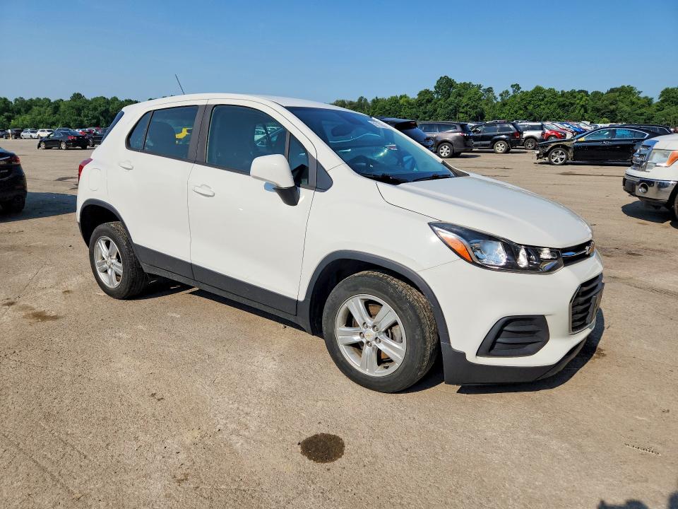 2018 Chevrolet Trax VIN KL7CJNSB2JB564015 COPART salvage auction — FRONT END, Pa - Certificate Of Salvage, sold $925 on 2026-07-23 (photo 4)
