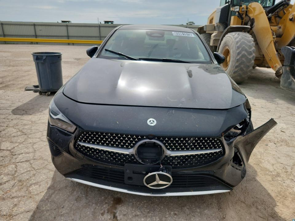 2025 Mercedes-benz Cla-class VIN W1K5J4GBXSN517285 COPART salvage auction — FRONT END, IN - CERTIFICATE OF TITLE, sold $14,300 on 2026-07-08 (photo 5)