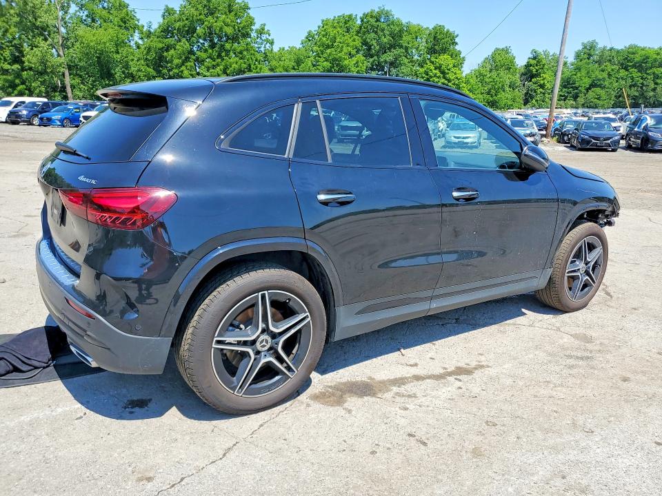 2025 Mercedes-benz Gla-klasse VIN W1N4N4HBXSJ689227 COPART salvage auction — FRONT END, Ny - Mv-907A Salvage Certificate, sold $15,000 on 2026-08-20 (photo 3)