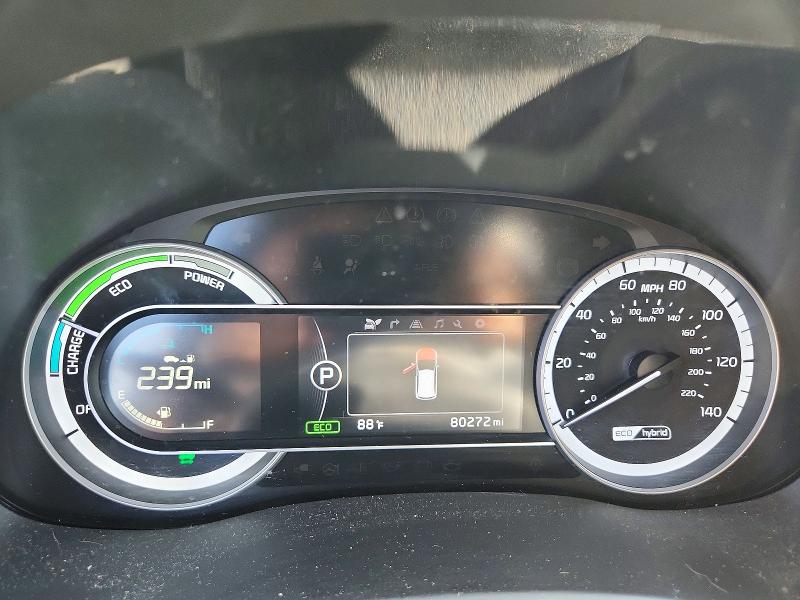 2019 Kia Niro VIN KNDCE3LC9K5245472 COPART salvage auction — FRONT END, Ct - Cert Of Title-Salvage, sold $500 on 2026-07-24 (photo 9)