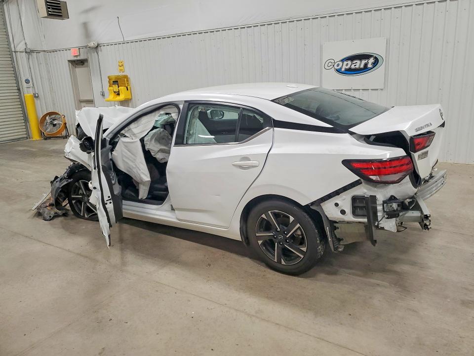 2025 Nissan Sentra VIN 3N1AB8CV6SY286923 COPART salvage auction — FRONT END, Nc - Dlr Only-Clean/Over 25% Damage, sold $175 on 2026-07-28 (photo 2)