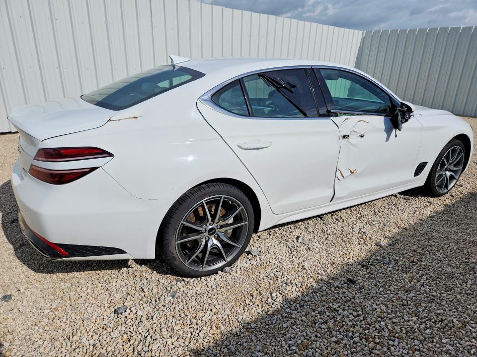 2025 Genesis G70 VIN KMTG34SC3SU153893 COPART salvage auction — SIDE, Fl - Certificate Of Destruction, sold $7,000 on 2026-08-18 (photo 3)