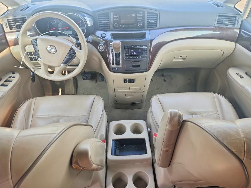 2013 Nissan Quest VIN JN8AE2KP5D9067257 COPART salvage auction — FRONT END, On - Permit No Brand - Unfit, sold $200 on 2026-07-30 (photo 8)