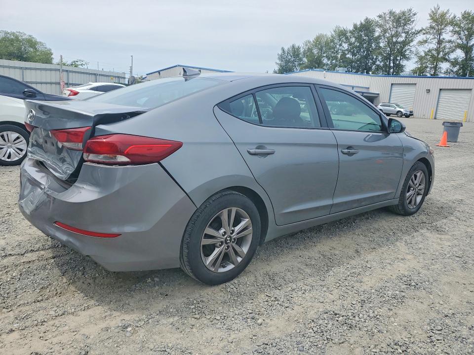 2017 Hyundai Elantra VIN KMHD84LF5HU386755 COPART salvage auction — REAR END, WA - BILL OF SALE, sold $60 on 2026-07-27 (photo 3)