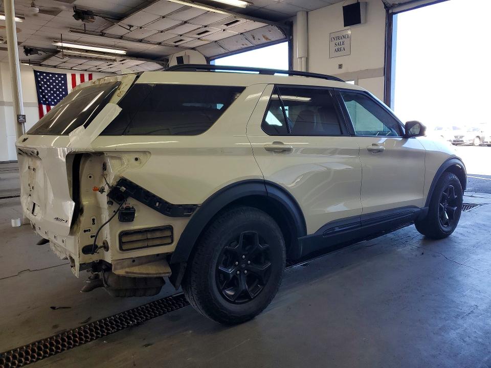 2023 Ford Explorer VIN 1FMSK8JH5PGA28539 COPART salvage auction — REAR END, Wa - Bill Of Sale, sold $10,800 on 2026-08-21 (photo 3)