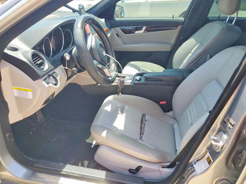 2013 Mercedes-benz C-klasse VIN WDDGF8AB2DG150531 COPART salvage auction — FRONT END, Ks - Cert Of Title-Salvage, sold $850 on 2026-08-18 (photo 7)