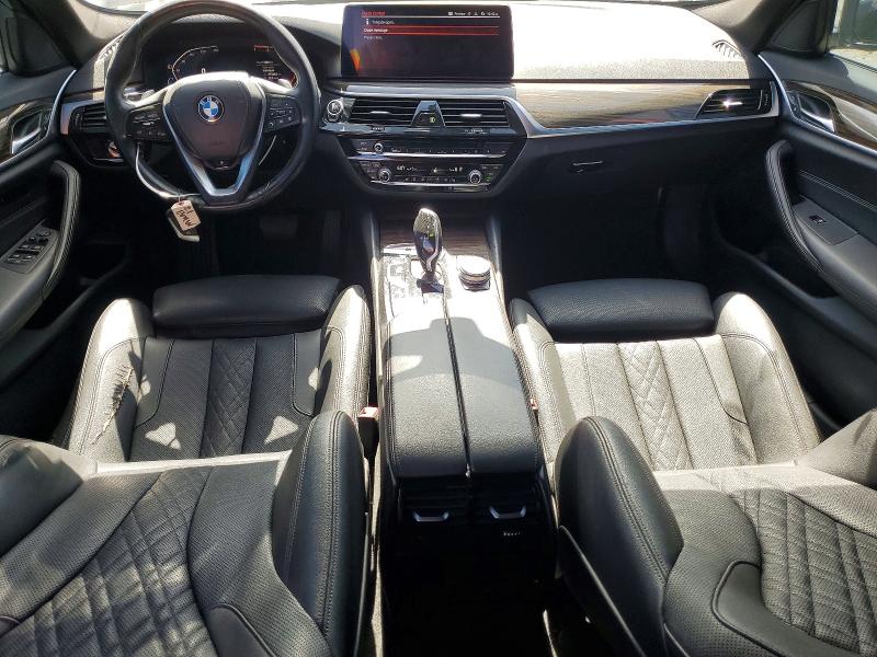 2021 BMW 5er VIN WBA53BH08MWW96894 COPART salvage auction — MINOR DENT/SCRATCHES, TX - DEALER ONLY CLEAN TITLE (P), sold $9,000 on 2026-07-24 (photo 8)