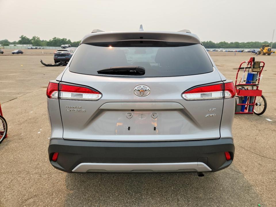 2024 Toyota Corolla cross VIN 7MUBAABG6RV097906 COPART salvage auction — ROOF, Ny - Mv-907A Salvage Certificate, sold $7,300 on 2026-07-20 (photo 6)