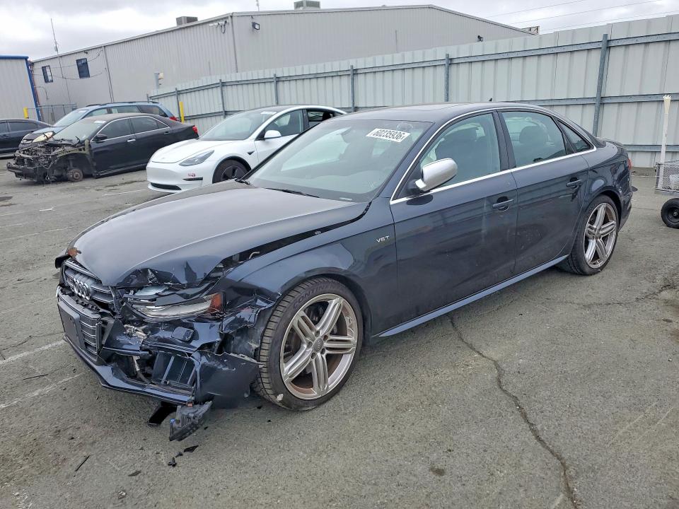 2014 Audi Rs4 VIN WAUBGAFL4EA020617 COPART salvage auction — FRONT END, Ca - Salvage Certificate, sold $3,400 on 2026-07-10 (photo 1)