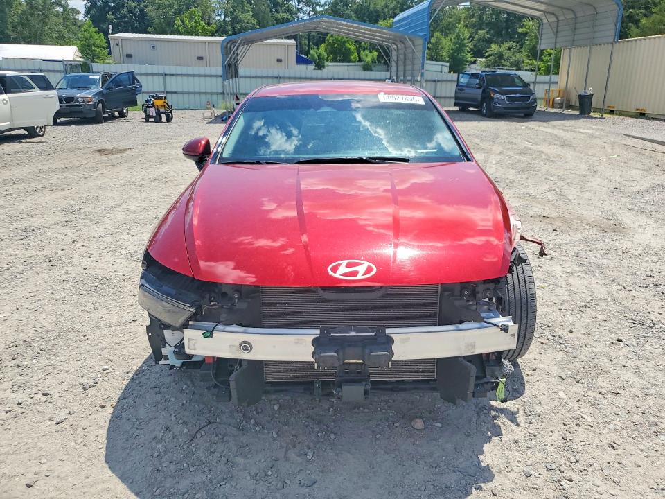 2025 Hyundai Sonata VIN KMHL64JA4SA432271 COPART salvage auction — FRONT END, Ga - Cert Of Title-Salvage, sold $6,700 on 2026-07-14 (photo 5)