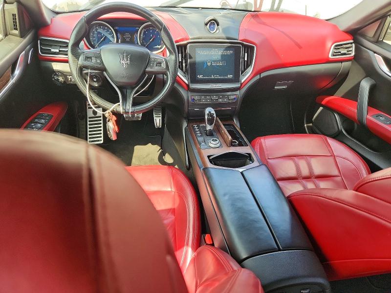 2017 Maserati Ghibli VIN ZAM57RSS1H1212749 COPART salvage auction — MINOR DENT/SCRATCHES, Ga - Cert Of Title-Manufctr Buyback (P), sold $4,700 on 2026-07-20 (photo 8)