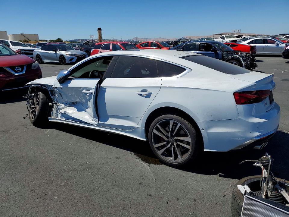 2024 Audi S5 VIN WAUB4CF58RA097941 COPART salvage auction — FRONT END, Ca - Salvage Certificate, sold $11,000 on 2026-08-17 (photo 2)