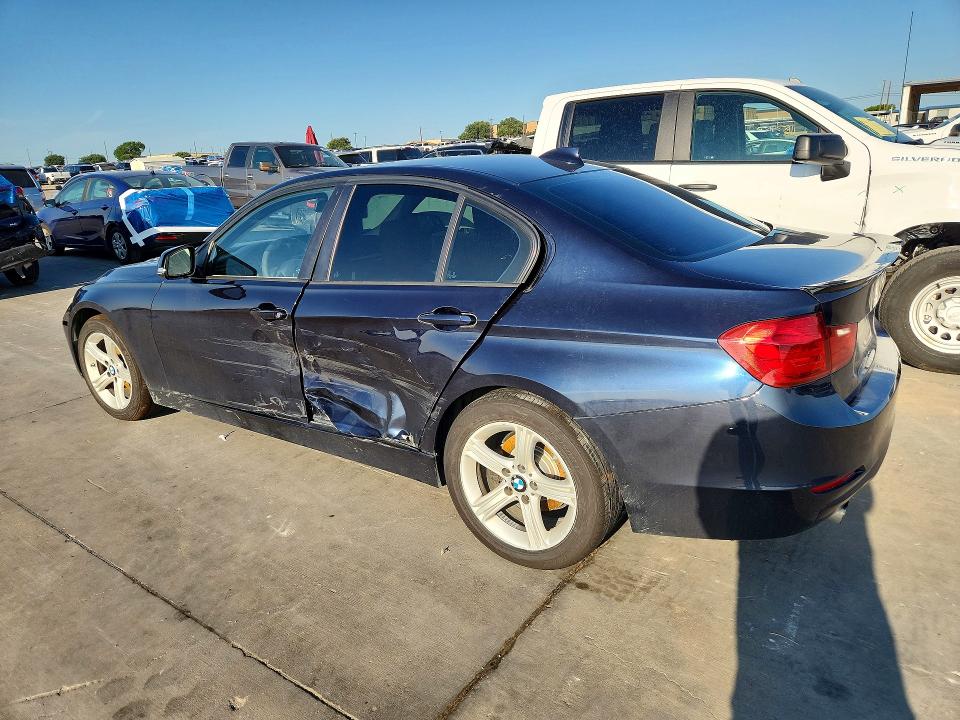 2014 BMW 3er VIN WBA3B1G51ENS77813 COPART salvage auction — SIDE, Tx - Certificate Of Title (P), sold $250 on 2026-07-20 (photo 2)