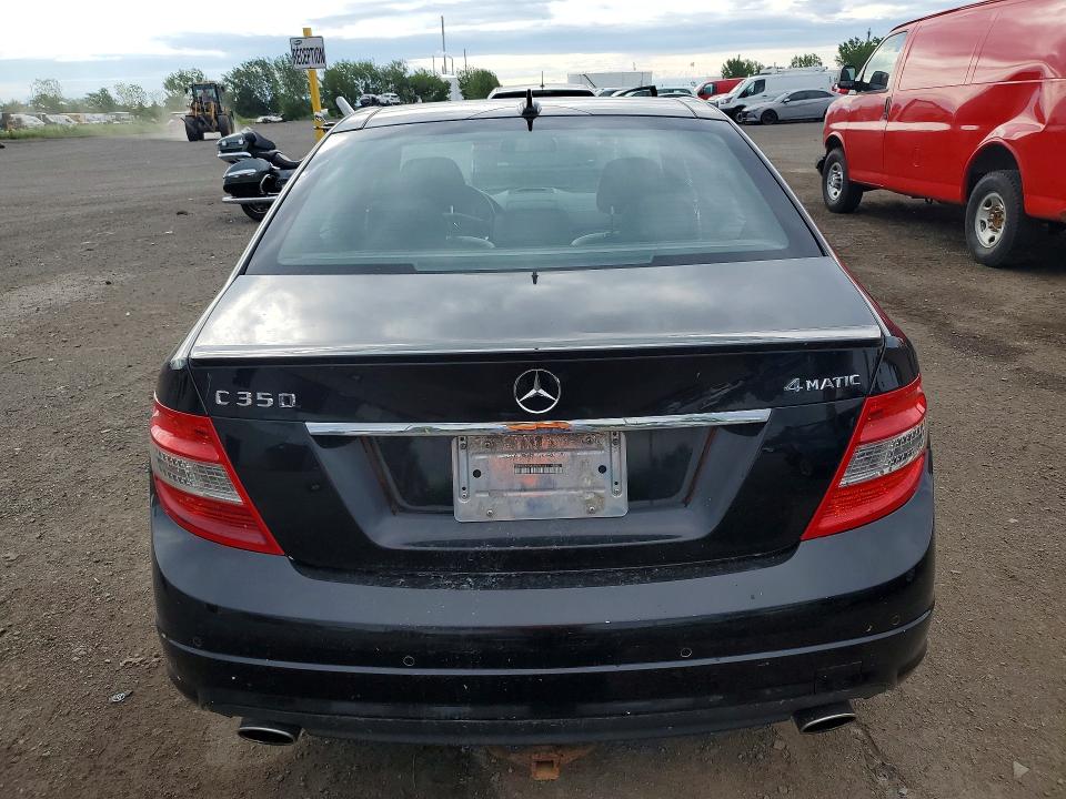 2010 Mercedes-benz C class VIN WDDGF8HB4AF505464 COPART salvage auction — MINOR DENT/SCRATCHES, Qc - Aucune Mention, sold $800 on 2026-08-05 (photo 6)