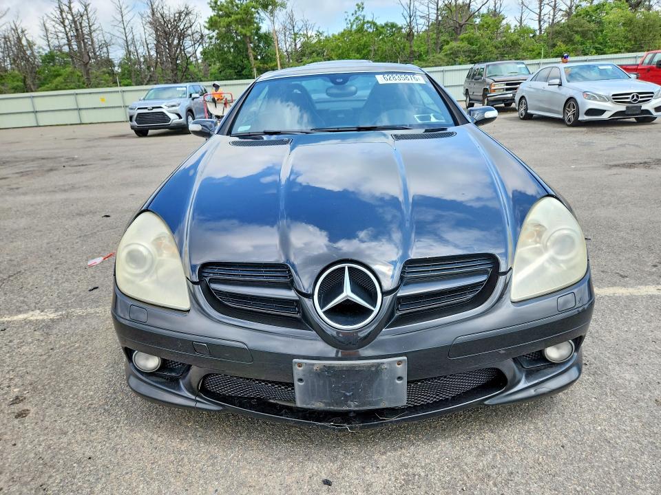 2005 Mercedes-benz Slk-class VIN WDBWK56F15F053869 COPART salvage auction — REAR END, Ny - Mv-907A Salvage Certificate, sold $925 on 2026-08-03 (photo 5)