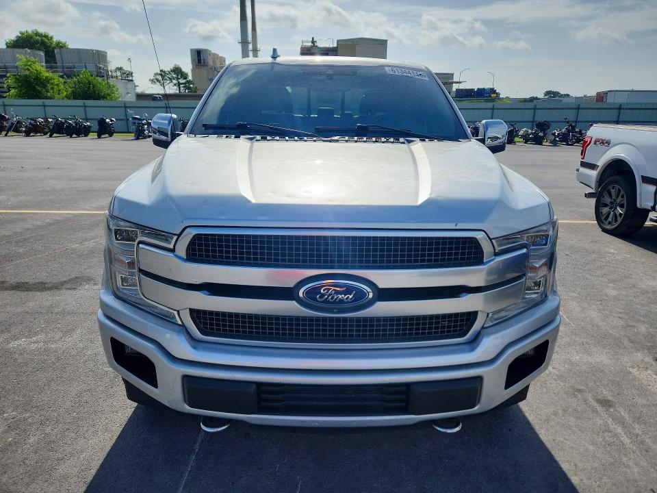 2018 Ford F-150 VIN 1FTEW1E59JFE67494 COPART salvage auction — HAIL, Ok - Cert Of Title-Salvage, sold $15,200 on 2026-07-31 (photo 5)