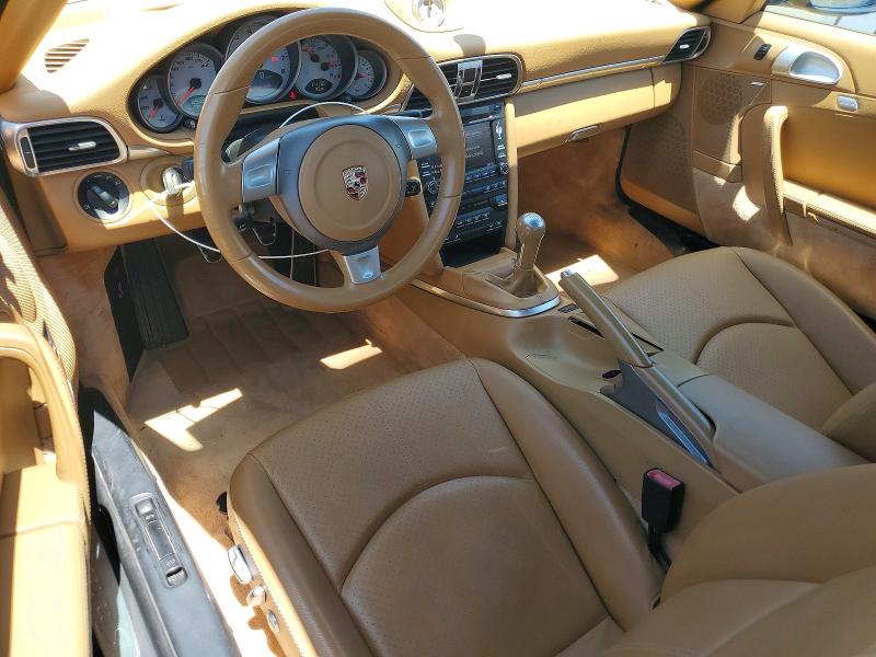 2009 Porsche 911 VIN WP0CB29999S756304 COPART salvage auction — MINOR DENT/SCRATCHES, CA - CERT OF TITLE-SALVAGED (P), sold $27,500 on 2026-07-27 (photo 8)