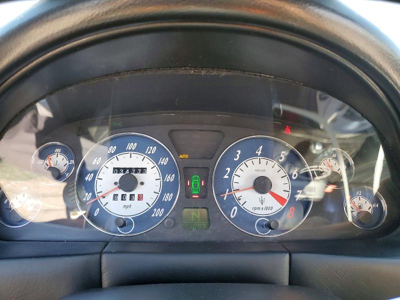 2005 Maserati Coupe VIN ZAMBB18A550017045 COPART salvage auction — MINOR DENT/SCRATCHES, Ca - Dis/Dlr/Exp Only Clean Title, sold $5,500 on 2026-08-07 (photo 9)