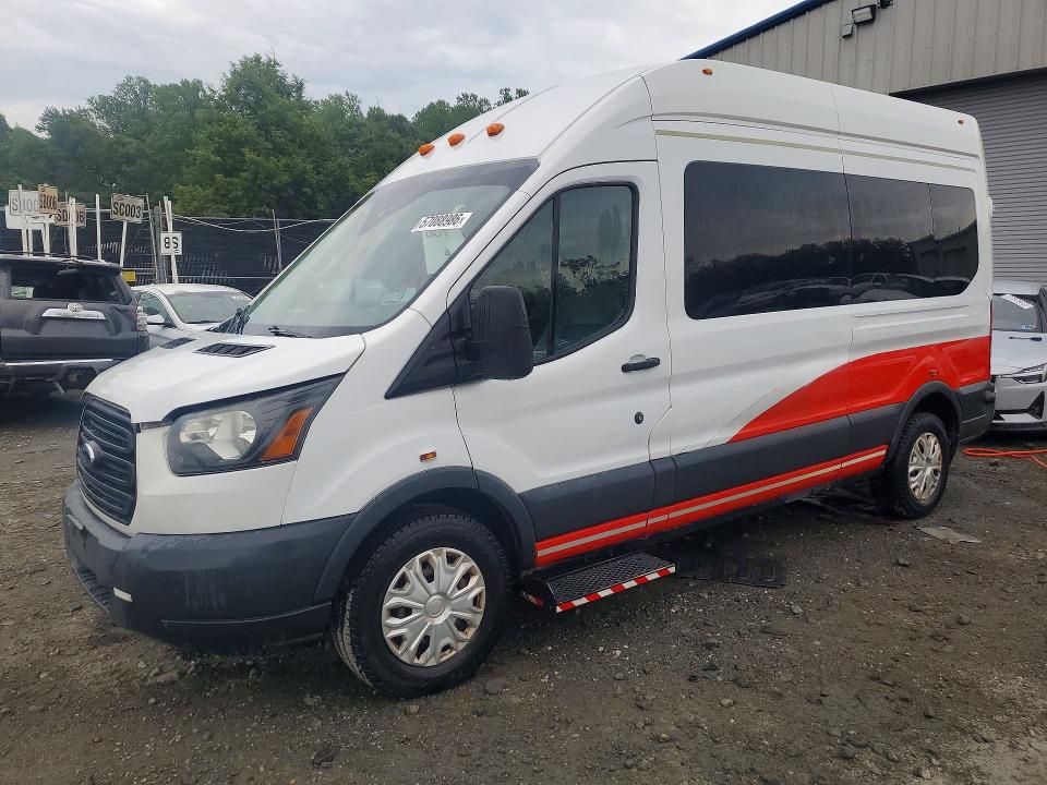 2017 Ford Transit VIN 1FTBW2XM2HKB43365 — COPART salvage auction photo