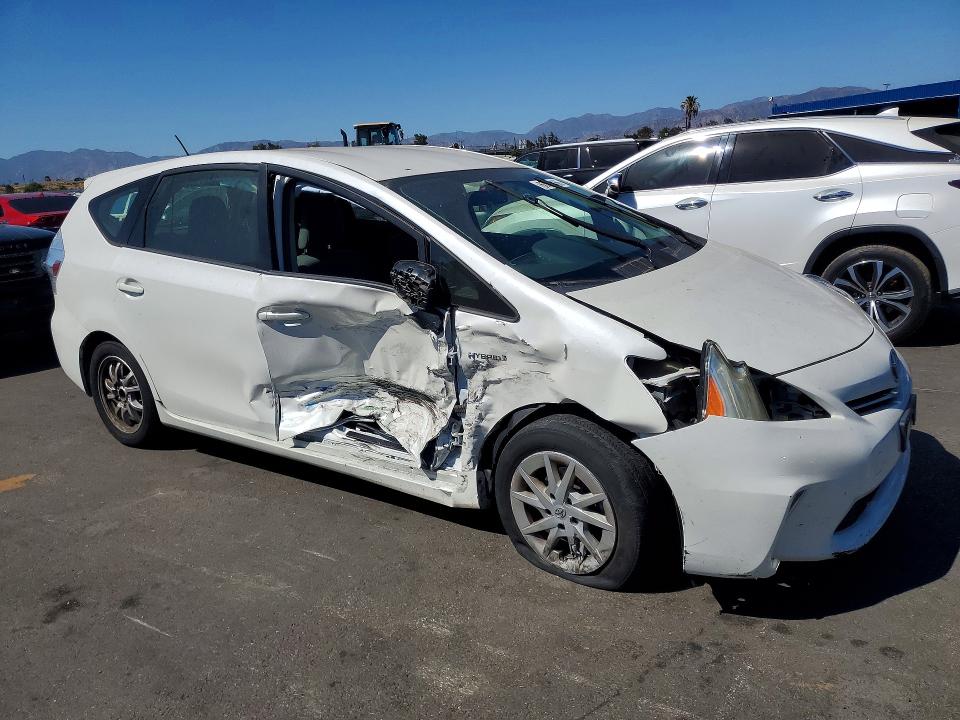 2012 Toyota Prius VIN JTDZN3EU2C3108094 COPART salvage auction — SIDE, Ca - Salvage Certificate, sold $2,850 on 2026-07-15 (photo 4)
