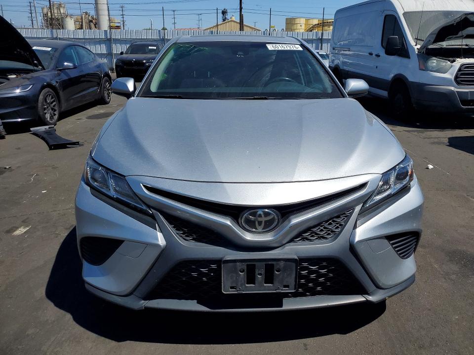 2018 Toyota Camry VIN JTNB11HK0J3024392 COPART salvage auction — REAR END, Ca - Salvage Certificate, sold $4,250 on 2026-07-27 (photo 5)
