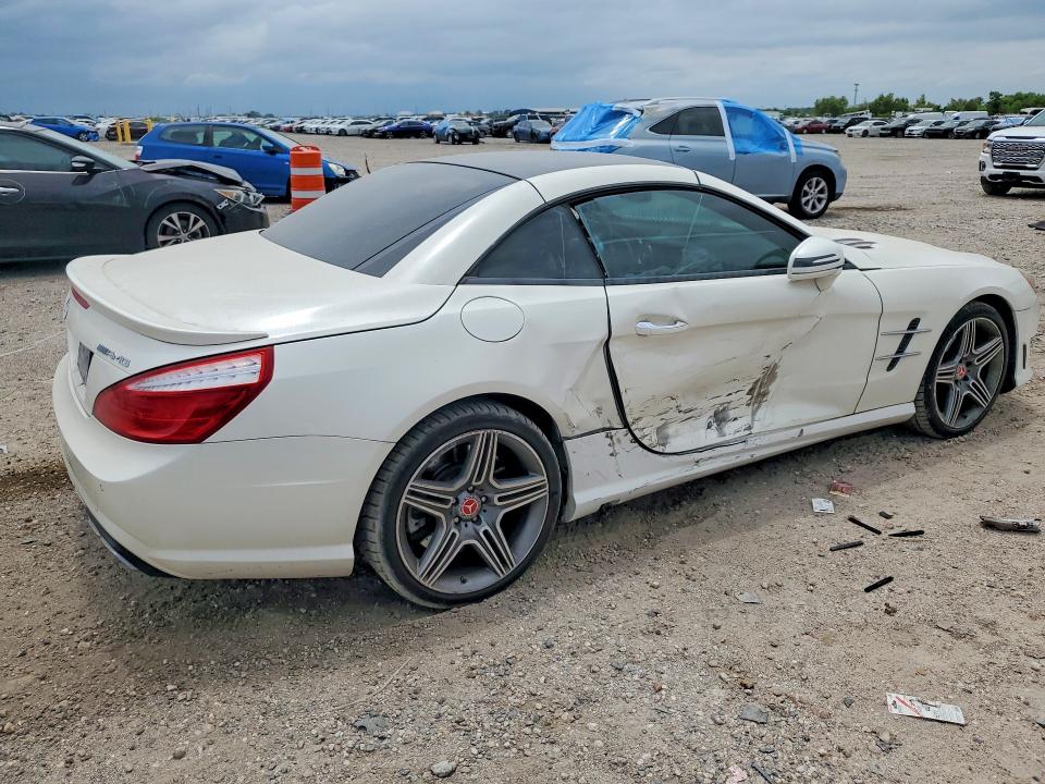 2013 Mercedes-benz Sl-klasse amg VIN WDDJK7EA5DF010251 COPART salvage auction — SIDE, Tx - Salvage Vehicle Title, sold $15,300 on 2026-08-03 (photo 3)