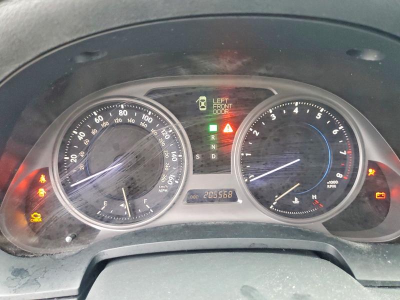 2008 Lexus Is 250 VIN JTHCK262982025313 COPART salvage auction — MINOR DENT/SCRATCHES, GA - CERT OF TITLE-REBUILT, sold $300 on 2026-07-27 (photo 9)