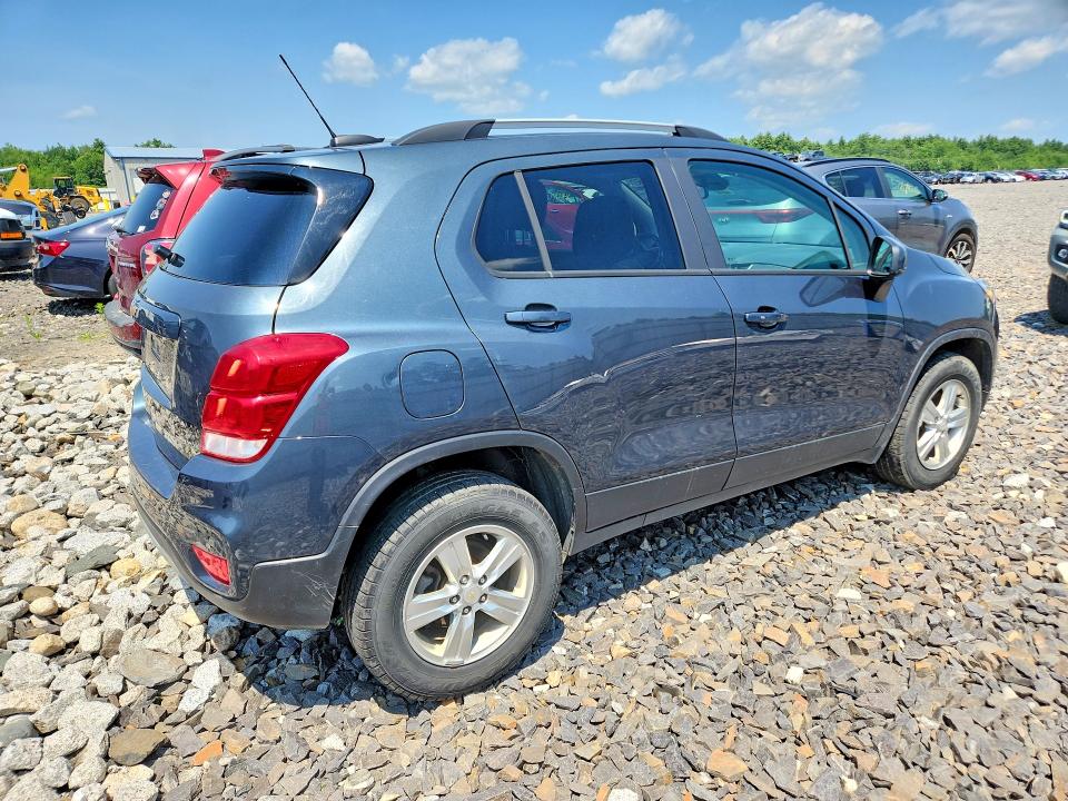 2022 Chevrolet Trax VIN KL7CJPSM1NB534555 COPART salvage auction — UNDERCARRIAGE, ME - CERTIFICATE OF TITLE, sold $3,250 on 2026-07-23 (photo 3)