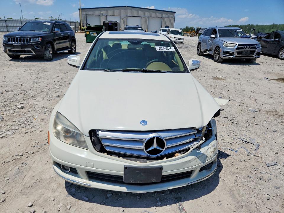 2008 Mercedes-benz C-klasse VIN WDDGF81X08F112061 COPART salvage auction — UNDERCARRIAGE, Il - Salvage Certificate, sold $550 on 2026-08-05 (photo 5)