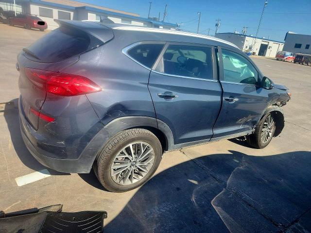 2021 Hyundai Tucson VIN KM8J33AL0MU283676 COPART salvage auction — FRONT END, Tx - Salvage Vehicle Title, sold $650 on 2026-07-20 (photo 3)