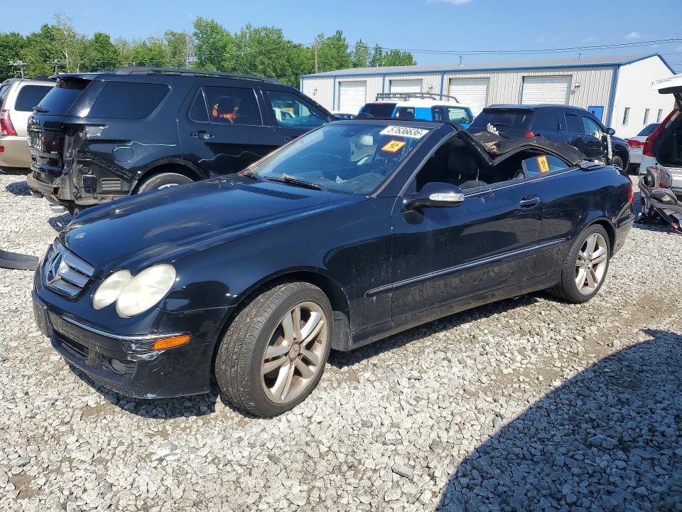 2007 Mercedes-benz Clk-class VIN WDBTK56F27T080604 COPART salvage auction — ROOF, Ma - Cert Of Title-Reconstrctd Coll, sold $400 on 2026-07-15 (photo 1)