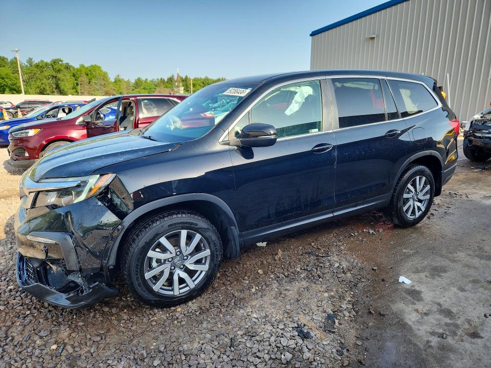 2021 Honda Pilot VIN 5FNYF6H5XMB090589 — COPART salvage auction photo