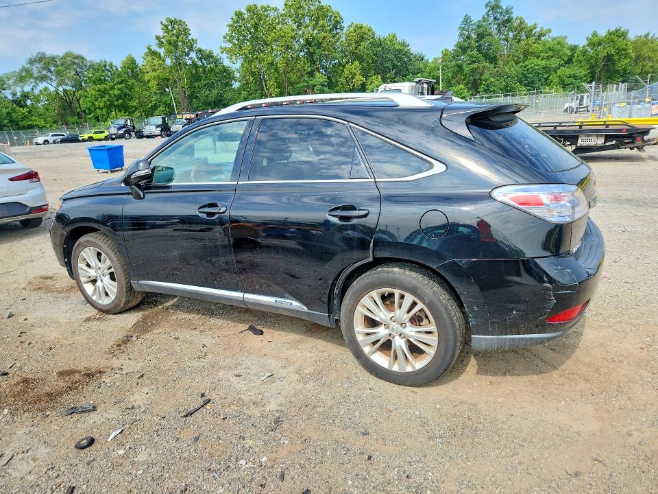 2010 Lexus Rx 450h VIN JTJBC1BA8A2010290 COPART salvage auction — FRONT END, MD - CERTIFICATE OF TITLE, sold $2,000 on 2026-07-30 (photo 2)