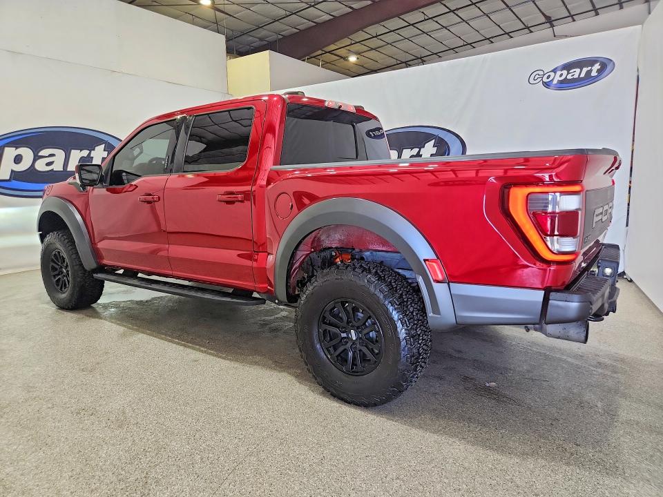 2021 Ford VIN 1FTFW1RG7MFC62700 COPART salvage auction — SIDE, Sd - Dis/Dlr/Exp Only Clean Title, sold $36,500 on 2026-07-31 (photo 2)