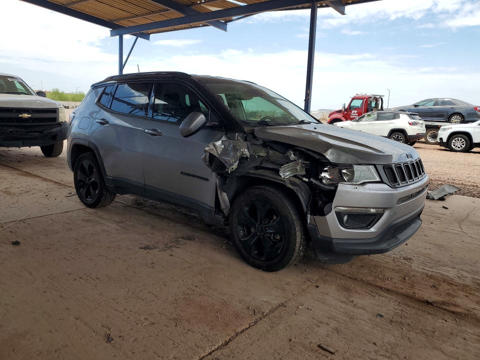 2018 Jeep Compass VIN 3C4NJCBBXJT499994 COPART salvage auction — FRONT END, Salvage Title, sold $3,800 on 2026-07-23 (photo 4)