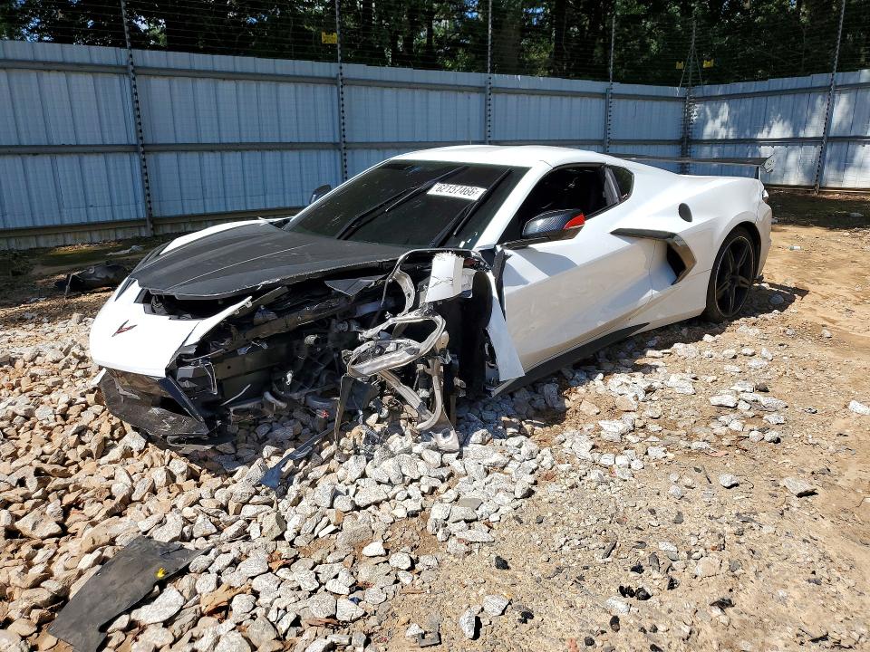 2021 Chevrolet Corvette VIN 1G1YB2D40M5100512 — COPART salvage auction photo